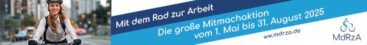 Mit dem Rad zur Arbeit.